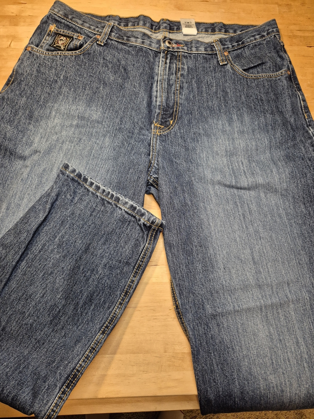 Cinch Men’s Relaxed Fit Blue Denim Jeans